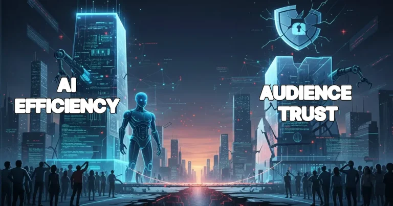 Inside The Growing Rift Between AI Efficiency And Audience Trust